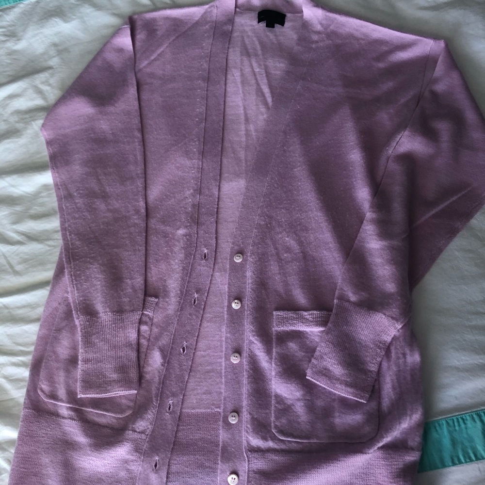 J Crew 100% Cashmere Cardigan